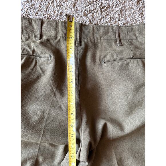 Vintage Military W79261 Stamped Olive Green OG 31x32 Fatigue Pants - Picture 7 of 8